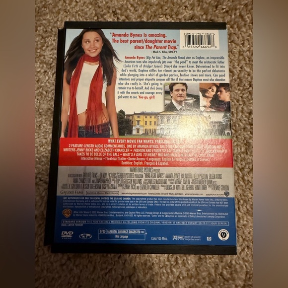 What A Girl Wants | DVD Movie | Vintage Amanda Bynes - Picture 3 of 3